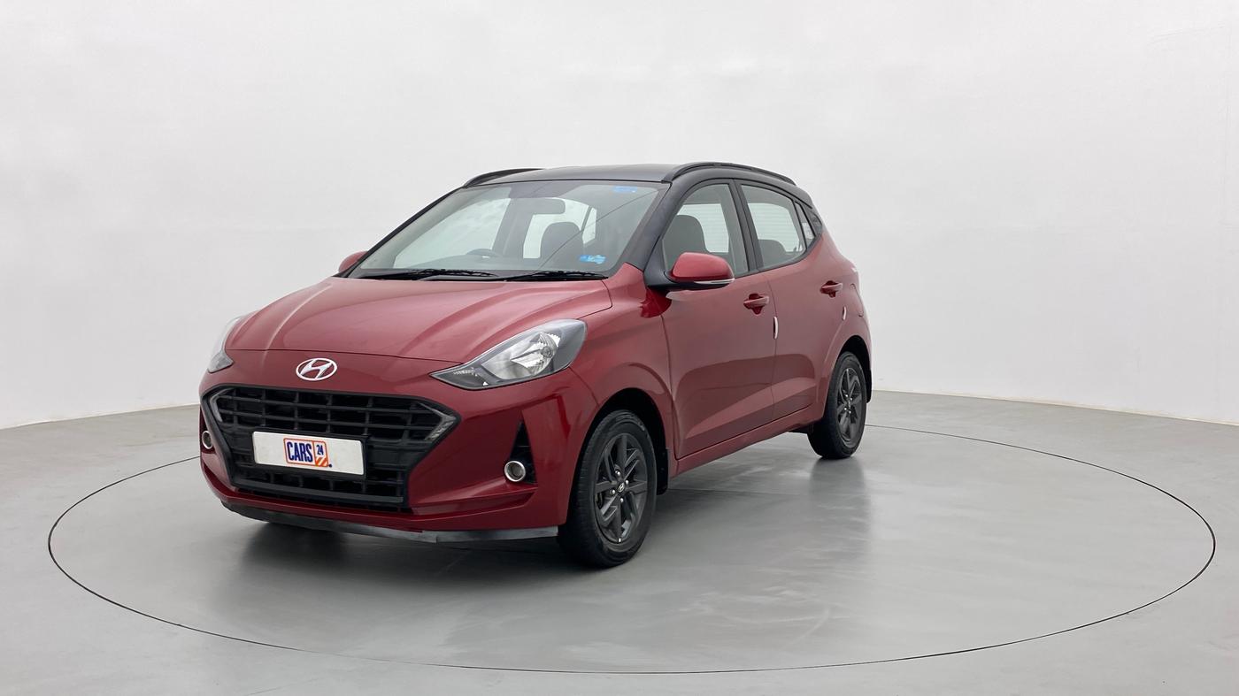 2020 Hyundai GRAND I10 NIOS SPORTZ PETROL, Petrol, Manual, 41,885 km, Left Front Diagonal