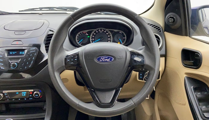 2017 Ford Figo Aspire 1.2 TITANIUM PETROL, Petrol, Manual, 42,832 km, Steering Wheel Close Up