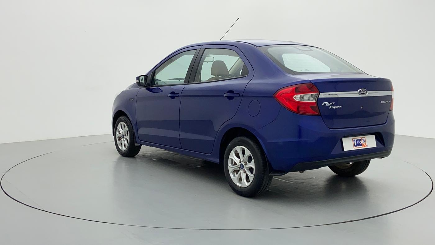 2017 Ford Figo Aspire 1.2 TITANIUM PETROL, Petrol, Manual, 42,832 km, Left Back Diagonal