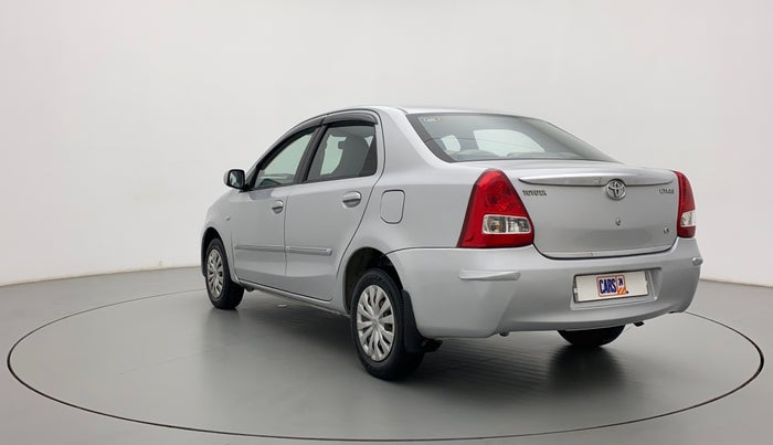 2011 Toyota Etios G, Petrol, Manual, 71,426 km, Left Back Diagonal