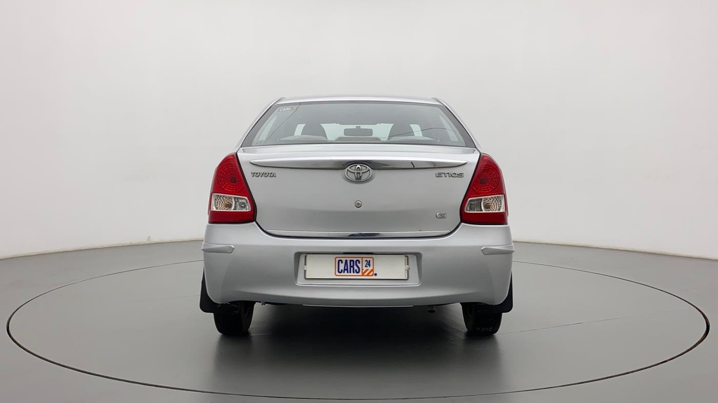 2011 Toyota Etios G, Petrol, Manual, 71,426 km, Back/Rear