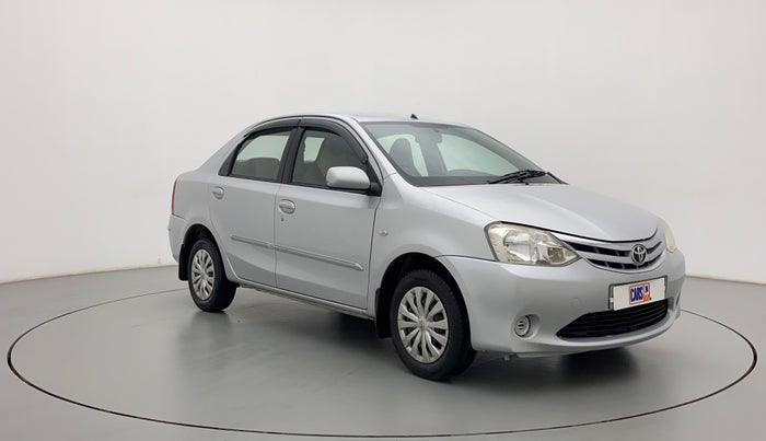 2011 Toyota Etios G, Petrol, Manual, 71,426 km, Right Front Diagonal