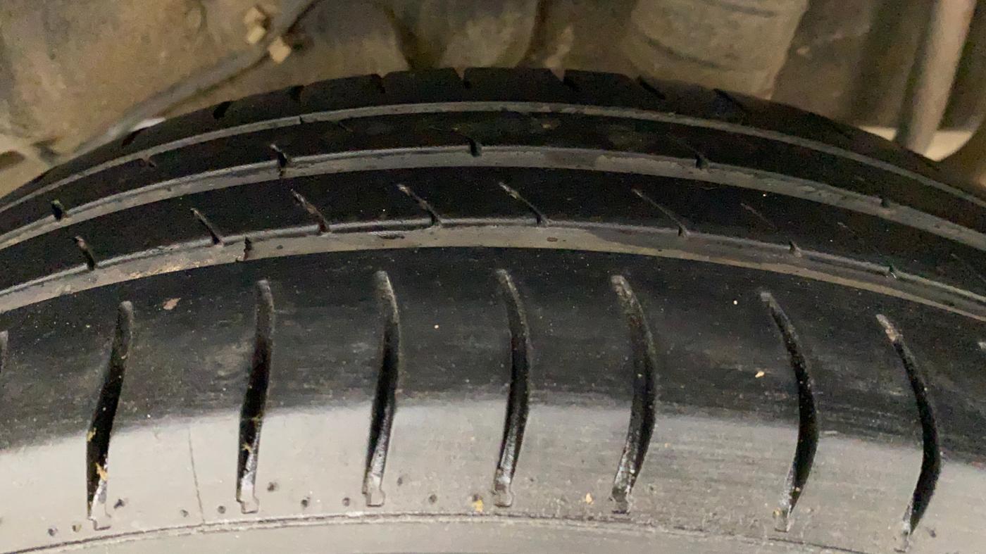 2018 Datsun Go T, Petrol, Manual, 75,254 km, Left Rear Tyre Tread