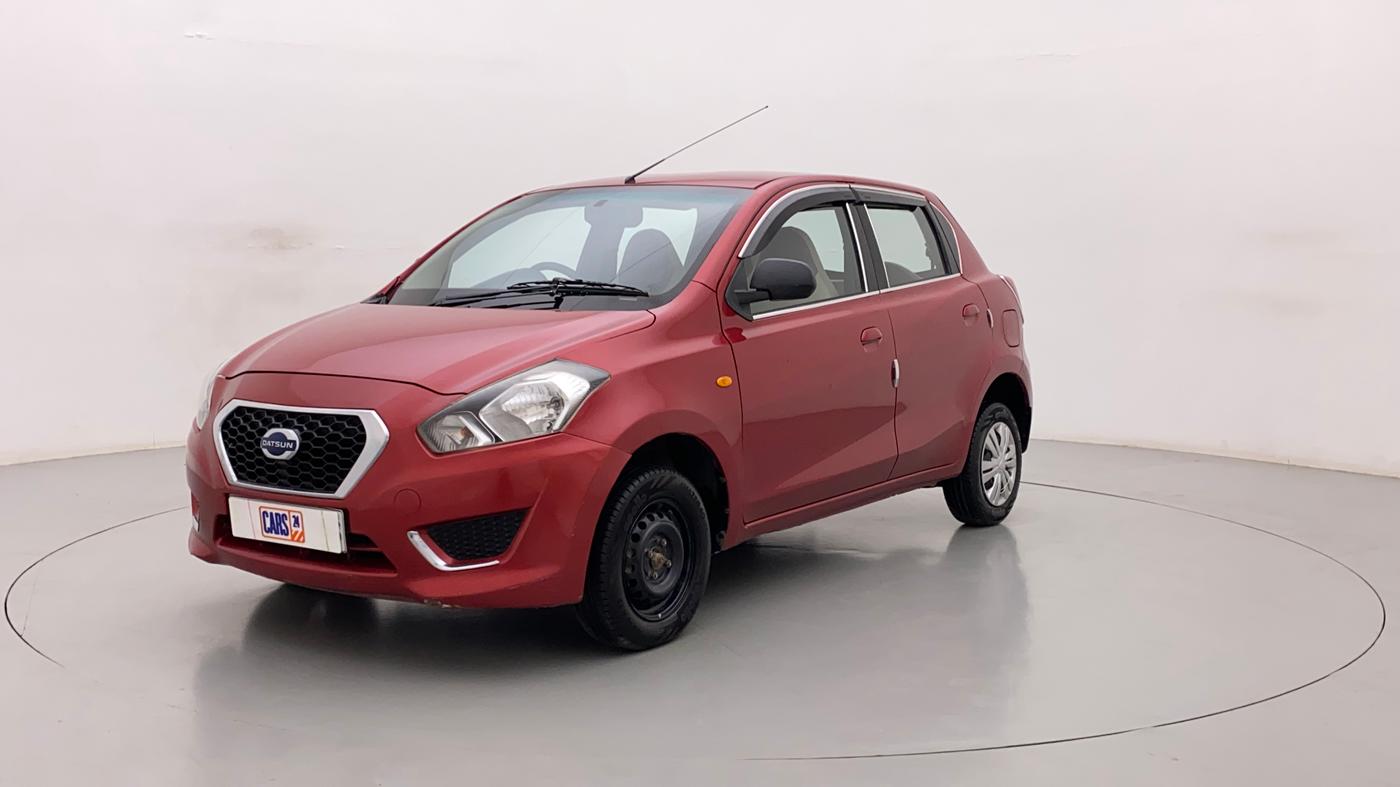 2018 Datsun Go T, Petrol, Manual, 75,254 km, Left Front Diagonal