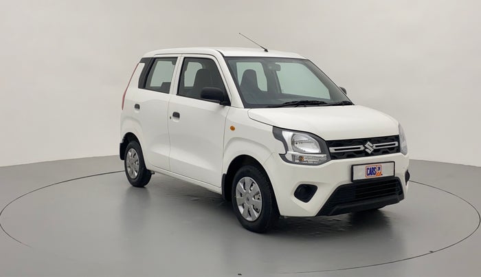 2019 Maruti New Wagon-R LXI 1.0 L, Petrol, Manual, 51,992 km, Right Front Diagonal (45- Degree) View
