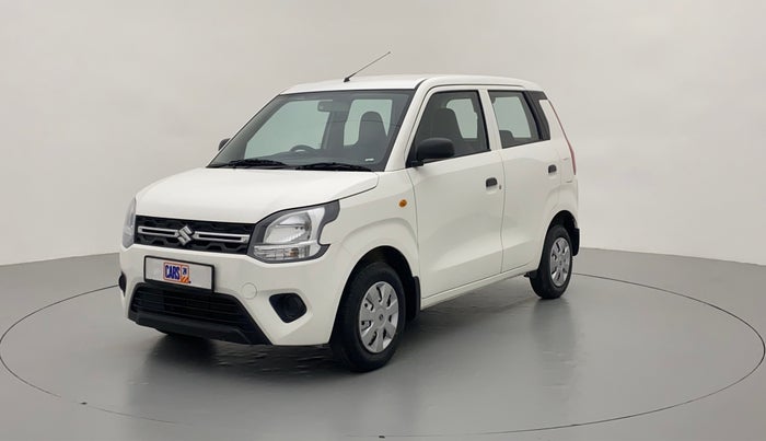 2019 Maruti New Wagon-R LXI 1.0 L, Petrol, Manual, 51,992 km, Left Front Diagonal (45- Degree) View