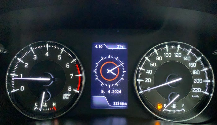 2022 Maruti Baleno ALPHA PETROL 1.2, CNG, Manual, 42,756 km, Odometer Image