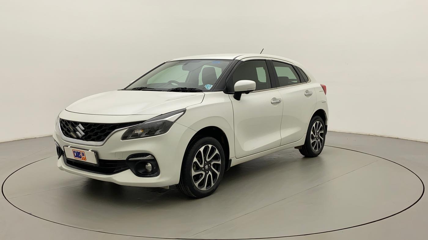 2022 Maruti Baleno ALPHA PETROL 1.2, CNG, Manual, 42,756 km, Left Front Diagonal