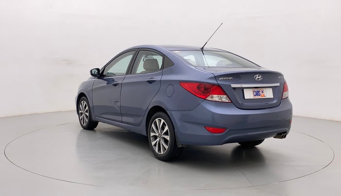 2014 Hyundai Verna FLUIDIC 1.6 VTVT SX, Petrol, Manual, 97,341 km, Left Back Diagonal