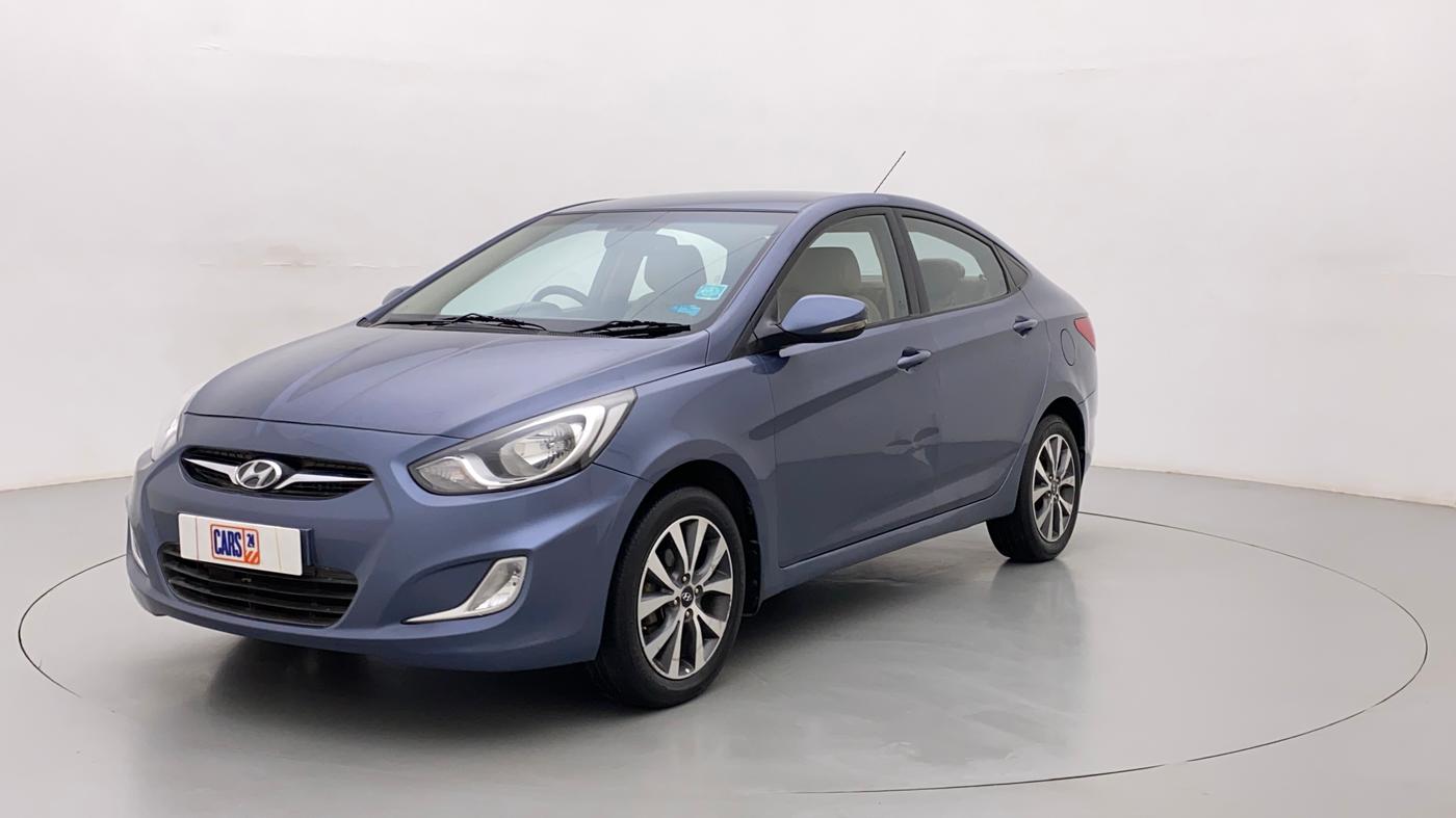 2014 Hyundai Verna FLUIDIC 1.6 VTVT SX, Petrol, Manual, 97,341 km, Left Front Diagonal