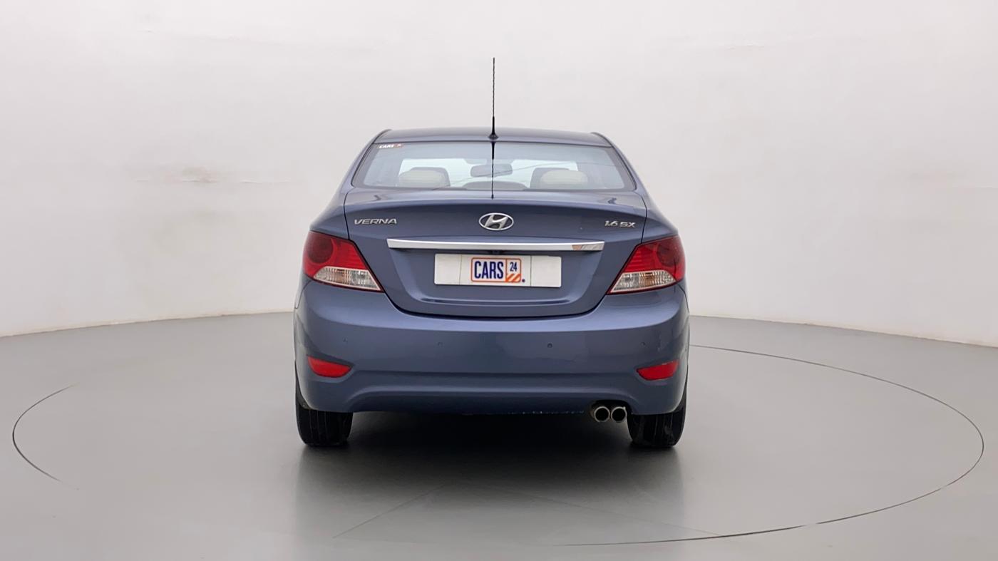 2014 Hyundai Verna FLUIDIC 1.6 VTVT SX, Petrol, Manual, 97,341 km, Back/Rear