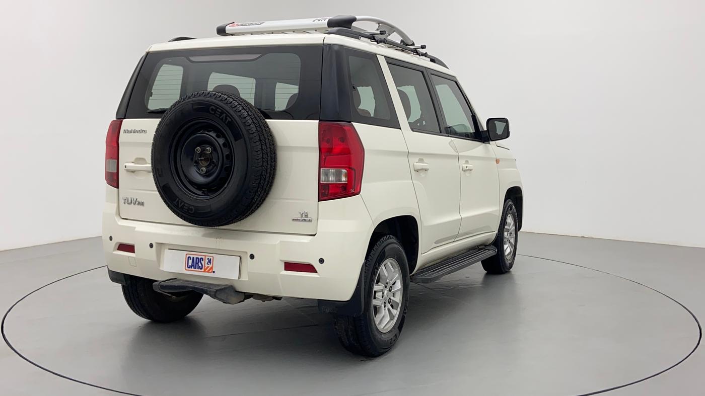 2015 Mahindra TUV300 T8 AT, Diesel, Automatic, 97,757 km, Right Back Diagonal (45- Degree) View
