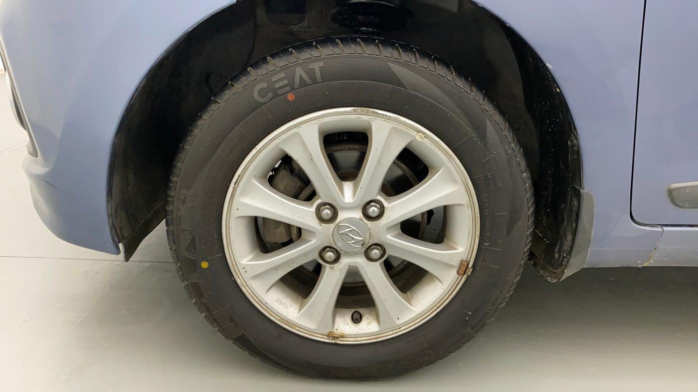 2015 Hyundai Grand i10 ASTA 1.2 KAPPA VTVT, Petrol, Manual, 23,376 km, Left Front Wheel