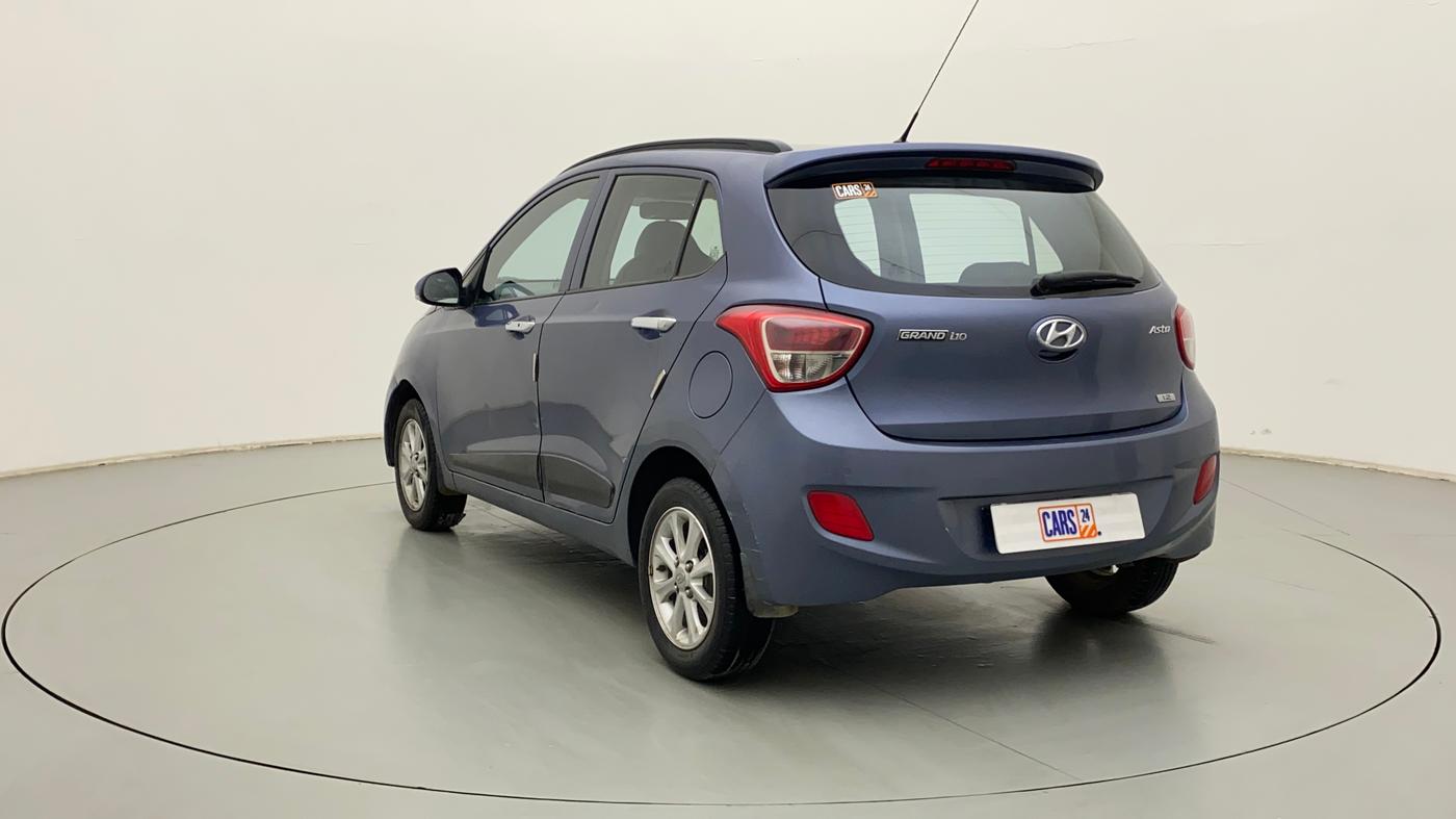 2015 Hyundai Grand i10 ASTA 1.2 KAPPA VTVT, Petrol, Manual, 23,376 km, Left Back Diagonal