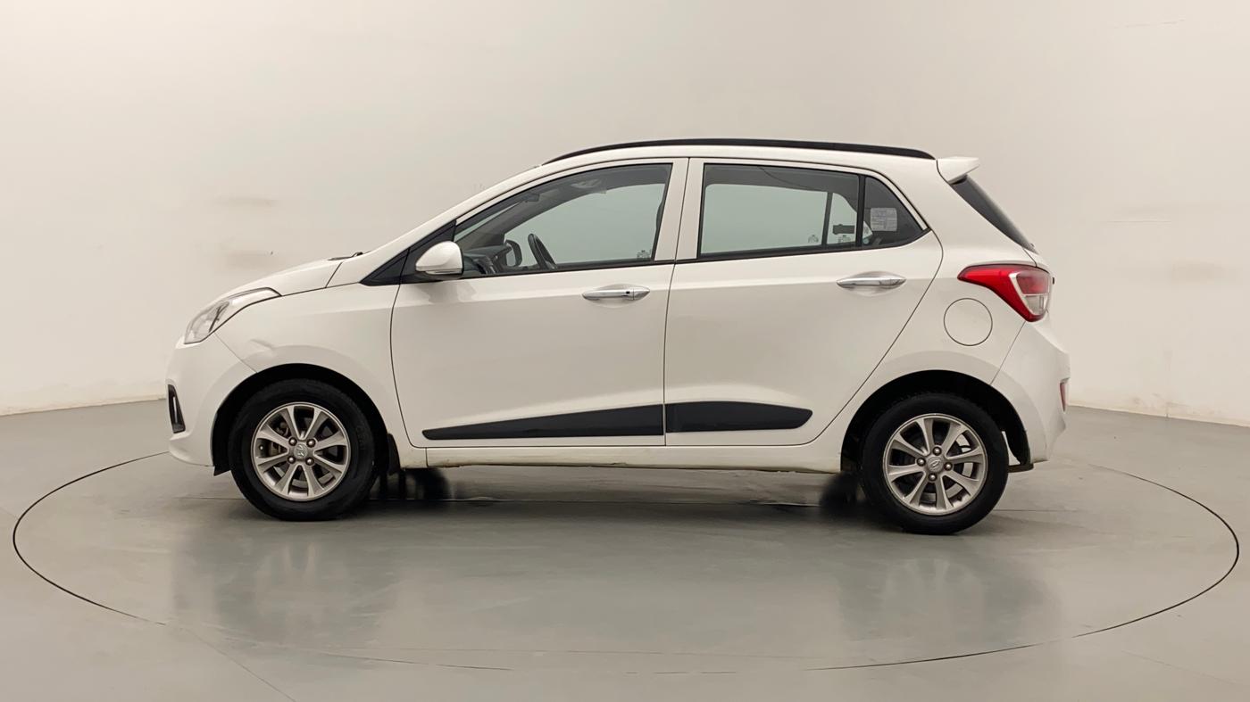 2016 Hyundai Grand i10 ASTA (O) AT 1.2 KAPPA VTVT, Petrol, Automatic, 1,02,243 km, Left Side