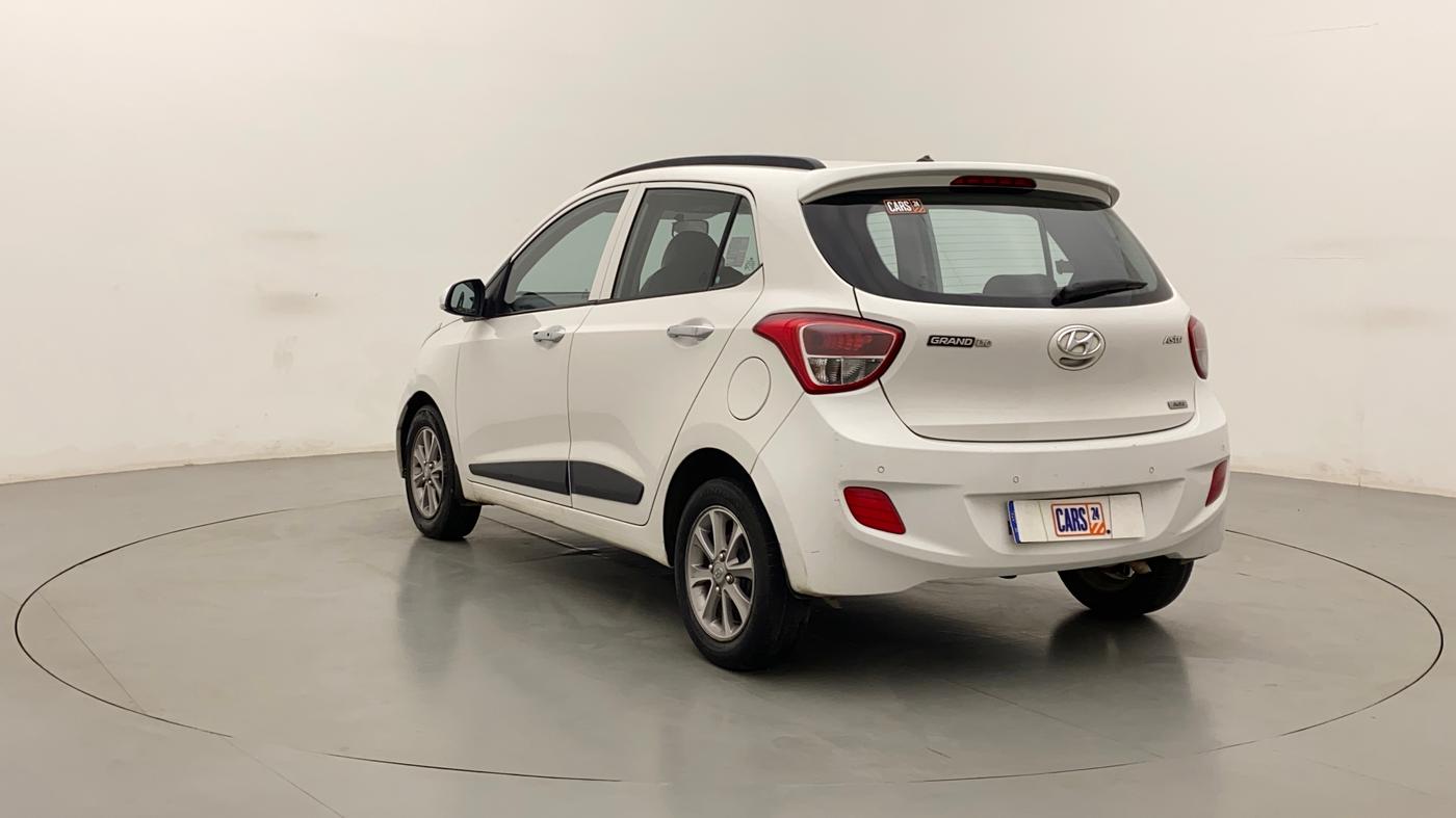 2016 Hyundai Grand i10 ASTA (O) AT 1.2 KAPPA VTVT, Petrol, Automatic, 1,02,243 km, Left Back Diagonal