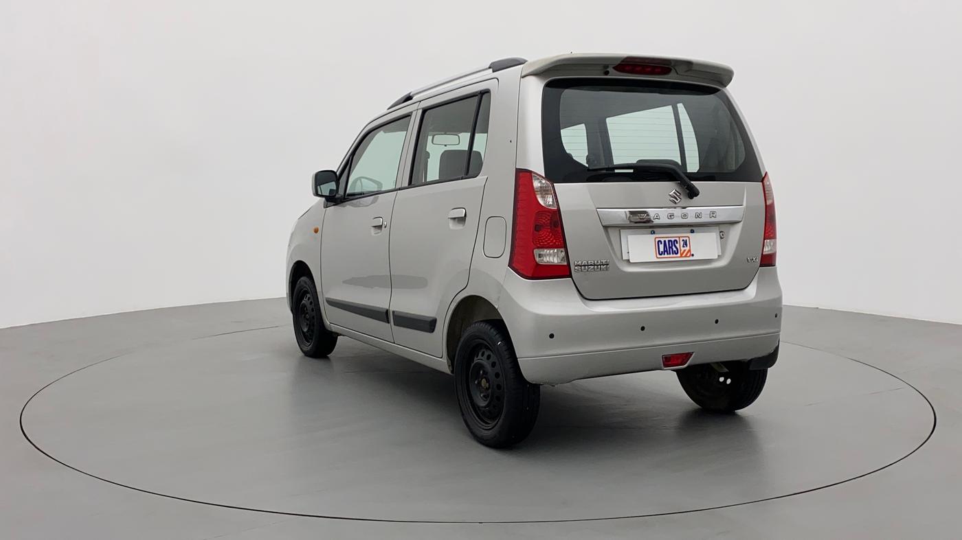 2014 Maruti Wagon R 1.0 VXI, Petrol, Manual, 76,342 km, Left Back Diagonal
