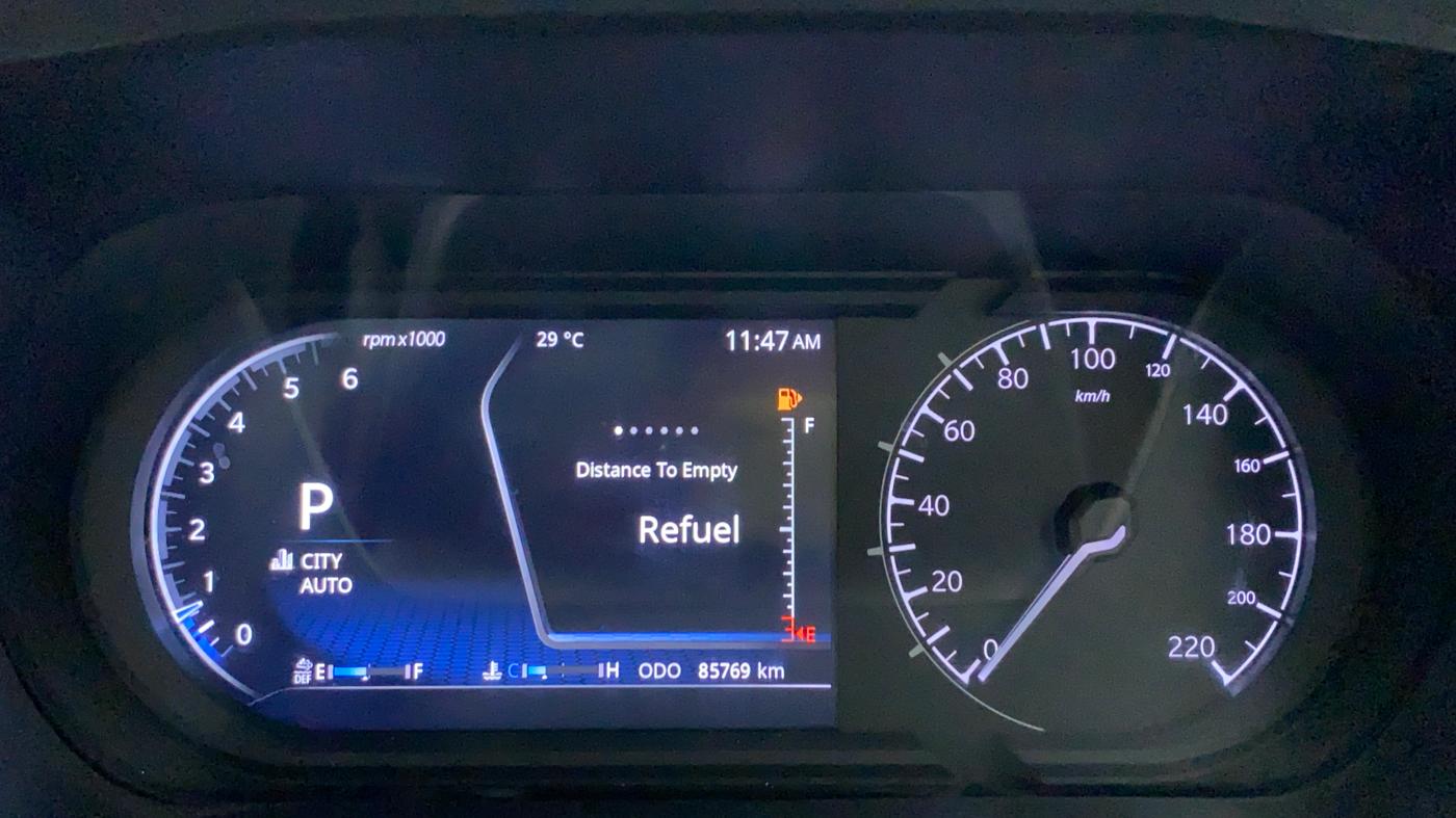 2020 Tata Harrier XZA PLUS 2.0L DARK EDITION, Diesel, Automatic, 85,969 km, Odometer Image