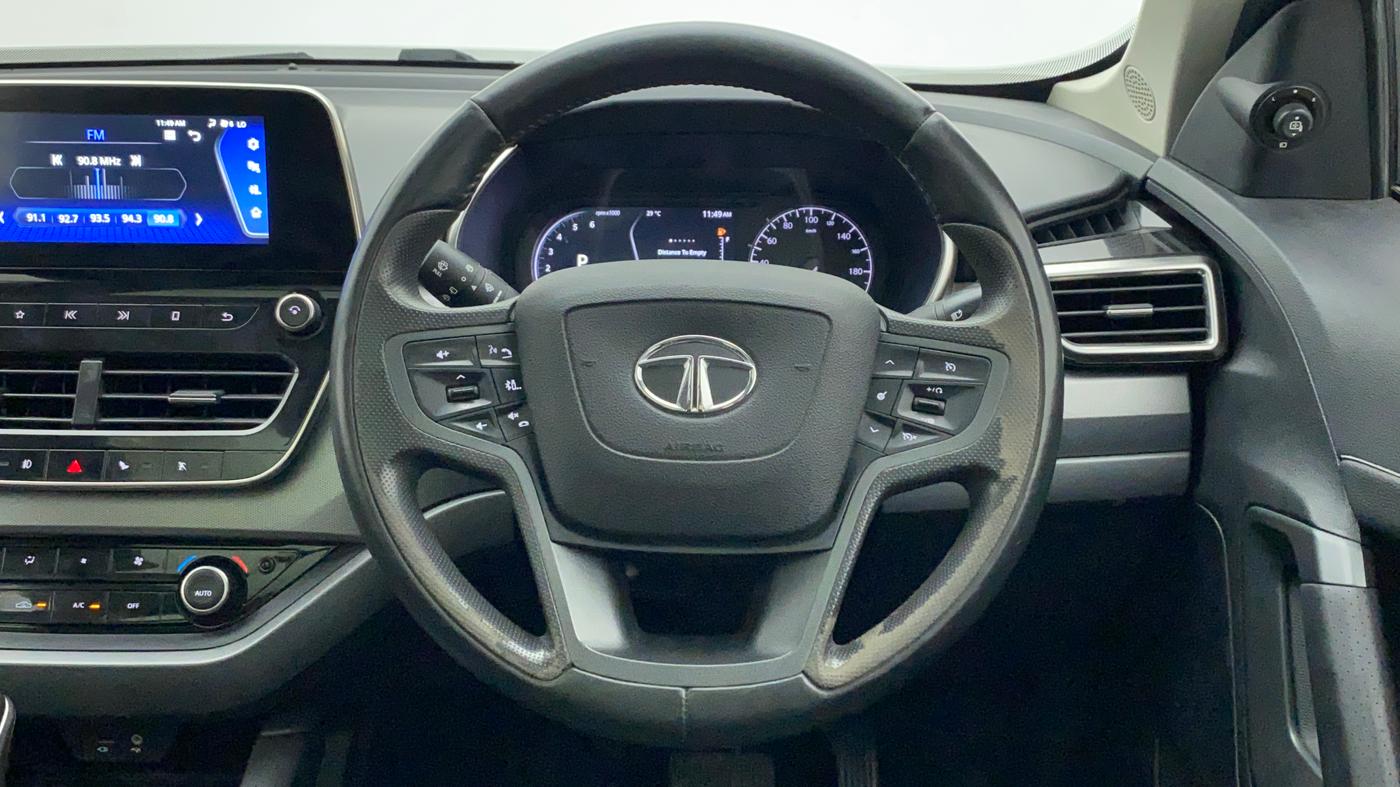 2020 Tata Harrier XZA PLUS 2.0L DARK EDITION, Diesel, Automatic, 85,969 km, Steering Wheel Close Up