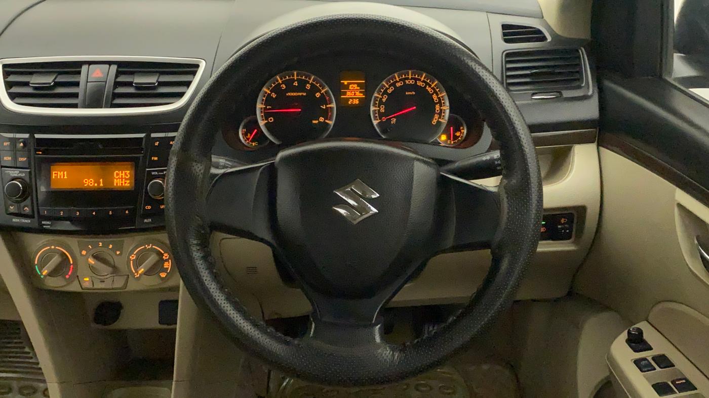 2016 Maruti Swift Dzire VXI, Petrol, Manual, 36,076 km, Steering Wheel Close Up