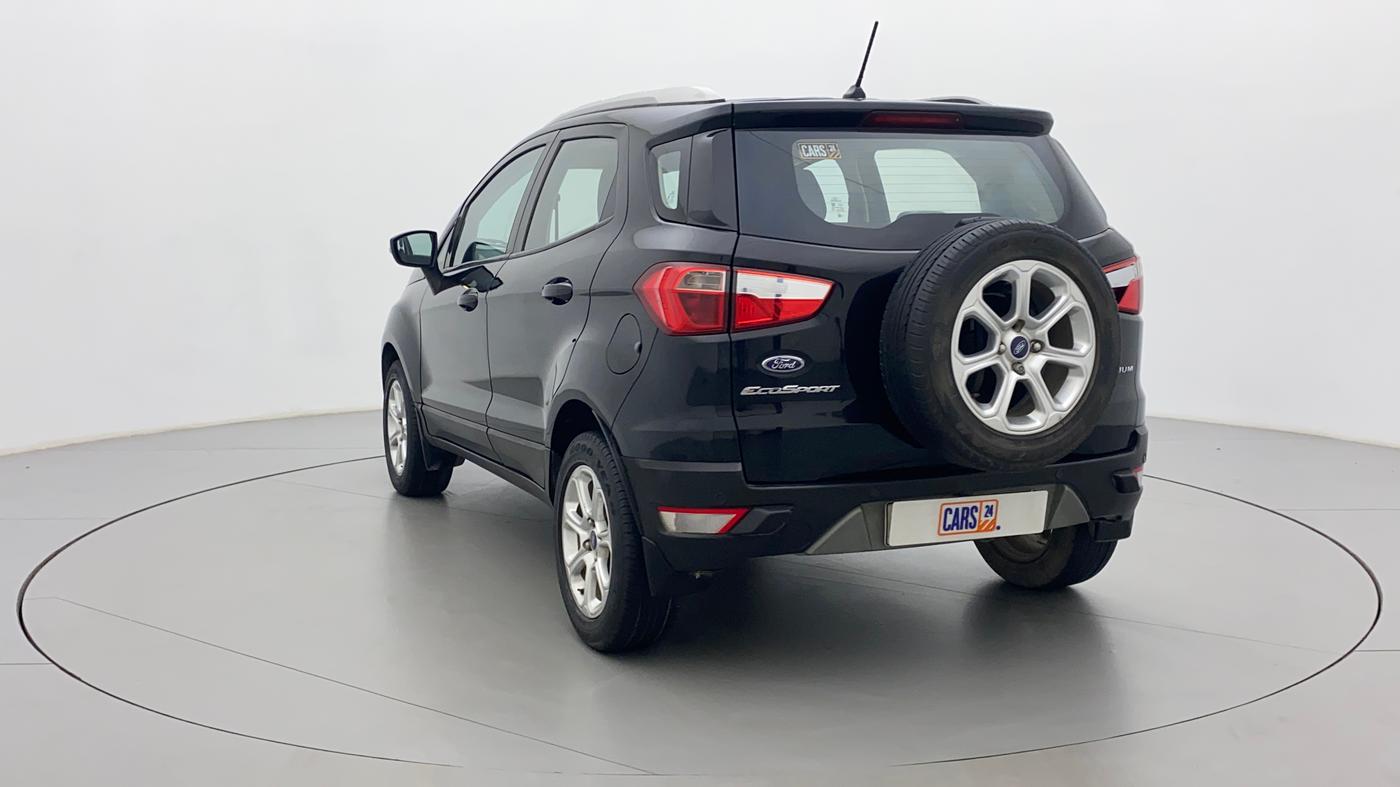 2018 Ford Ecosport TITANIUM + 1.5L PETROL AT, Petrol, Automatic, 58,392 km, Left Back Diagonal