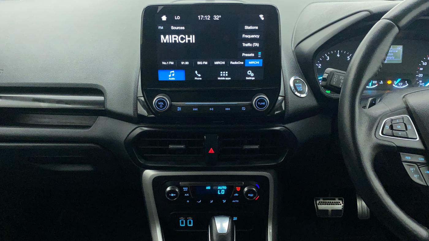 2018 Ford Ecosport TITANIUM + 1.5L PETROL AT, Petrol, Automatic, 58,392 km, Air Conditioner