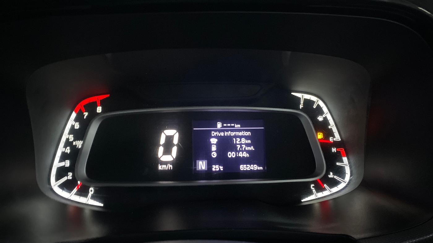 2020 KIA SONET HTX 1.0 IMT, Petrol, Manual, 65,235 km, Odometer Image