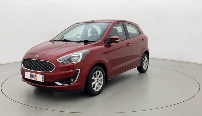 2019 Ford New Figo TITANIUM 1.2 PETROL MT, Petrol, Manual, 35,504 km, Left Front Diagonal