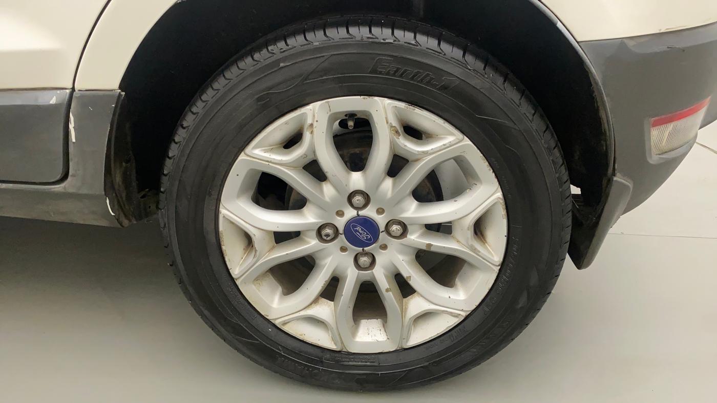 2016 Ford Ecosport TITANIUM+ 1.5L DIESEL, Diesel, Manual, 1,22,712 km, Left Rear Wheel