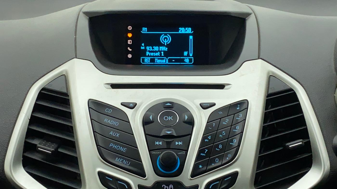 2016 Ford Ecosport TITANIUM+ 1.5L DIESEL, Diesel, Manual, 1,22,712 km, Infotainment System