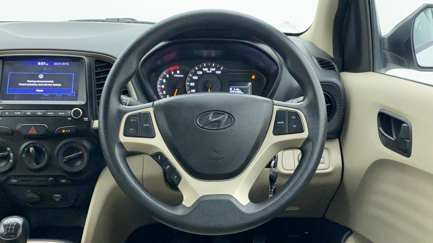 2020 Hyundai NEW SANTRO SPORTZ 1.1, Petrol, Manual, 10,046 km, Steering Wheel Close Up