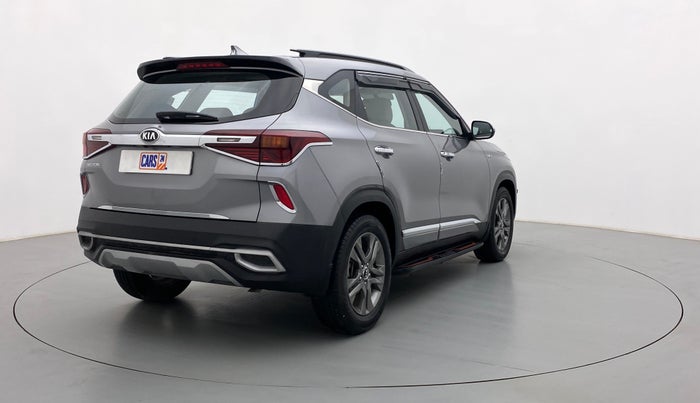 2020 KIA SELTOS HTX AT PETROL, Petrol, Automatic, 14,519 km, Right Back Diagonal
