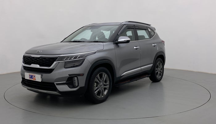 2020 KIA SELTOS HTX AT PETROL, Petrol, Automatic, 14,519 km, Left Front Diagonal