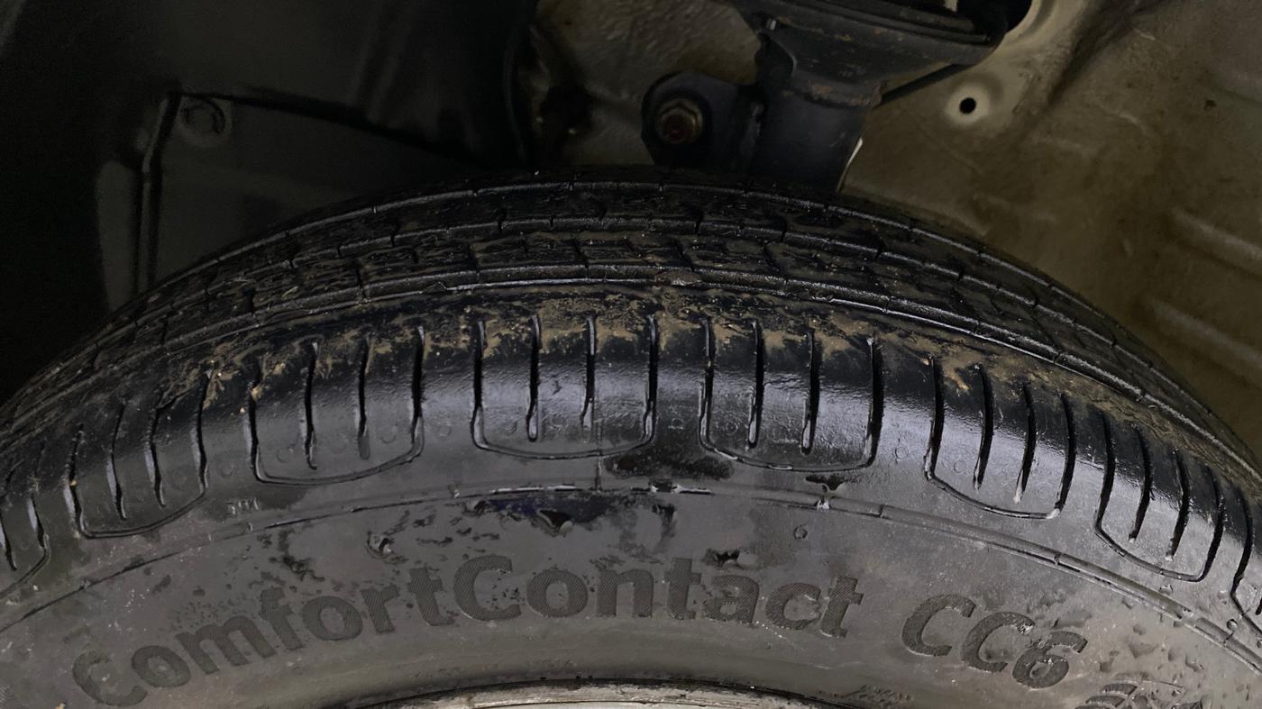 2021 Maruti New Wagon-R LXI CNG 1.0, CNG, Manual, 45,530 km, Left Front Tyre Tread
