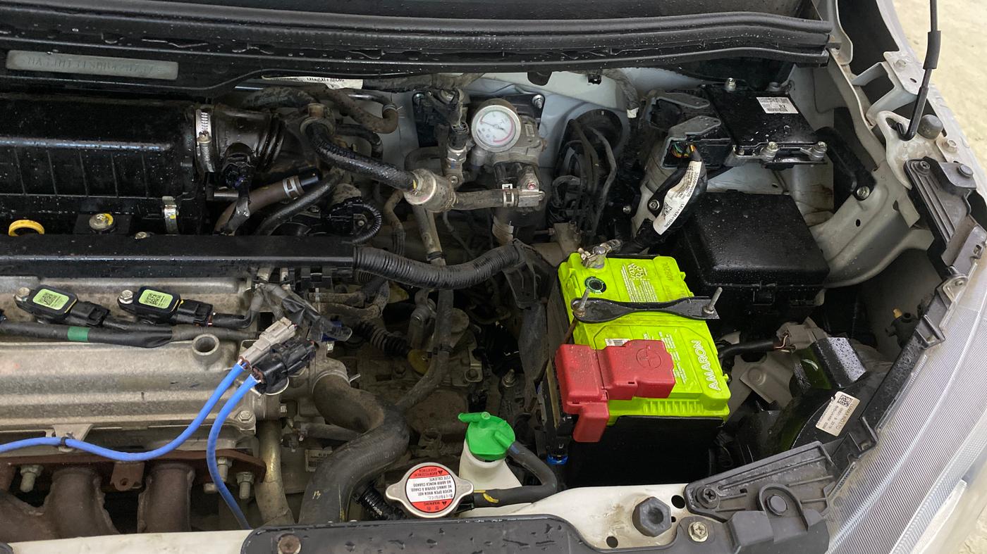 2021 Maruti New Wagon-R LXI CNG 1.0, CNG, Manual, 45,530 km, Engine View - Left