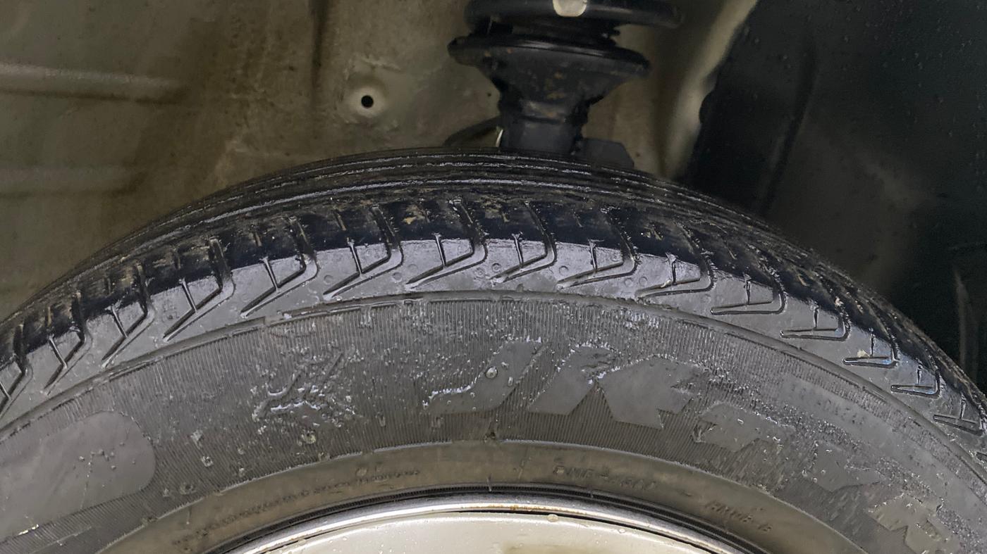 2021 Maruti New Wagon-R LXI CNG 1.0, CNG, Manual, 45,530 km, Right Front Tyre Tread
