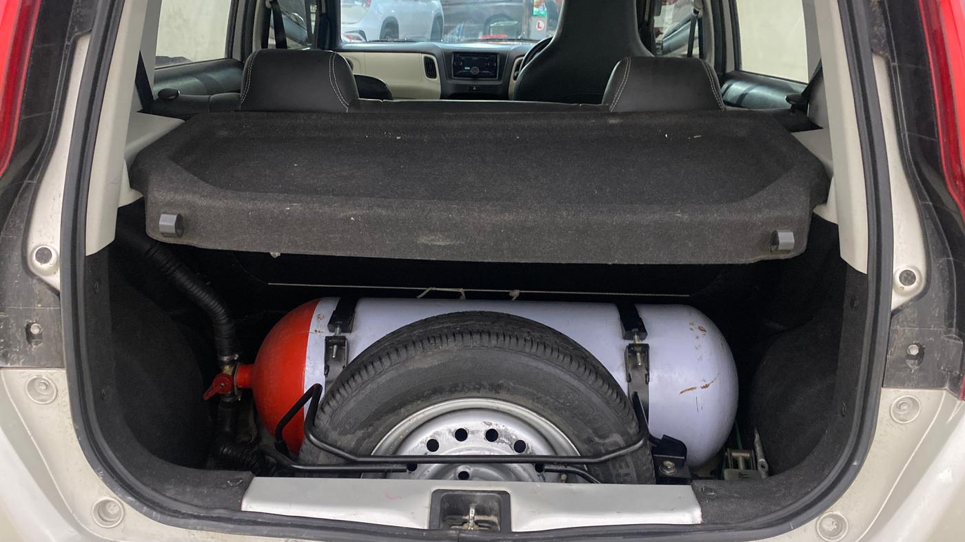 2021 Maruti New Wagon-R LXI CNG 1.0, CNG, Manual, 45,530 km, Boot Inside