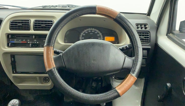 2018 Maruti Eeco 5 STR WITH A/C+HTR, Petrol, Manual, 13,179 km, Steering Wheel Close Up