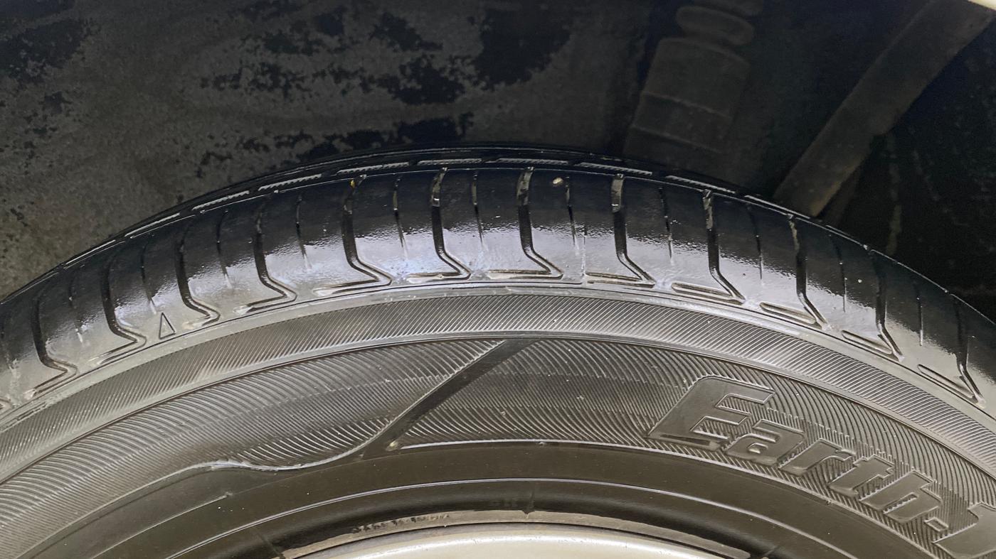 2014 Nissan Sunny XL, Petrol, Manual, 39,770 km, Left Rear Tyre Tread