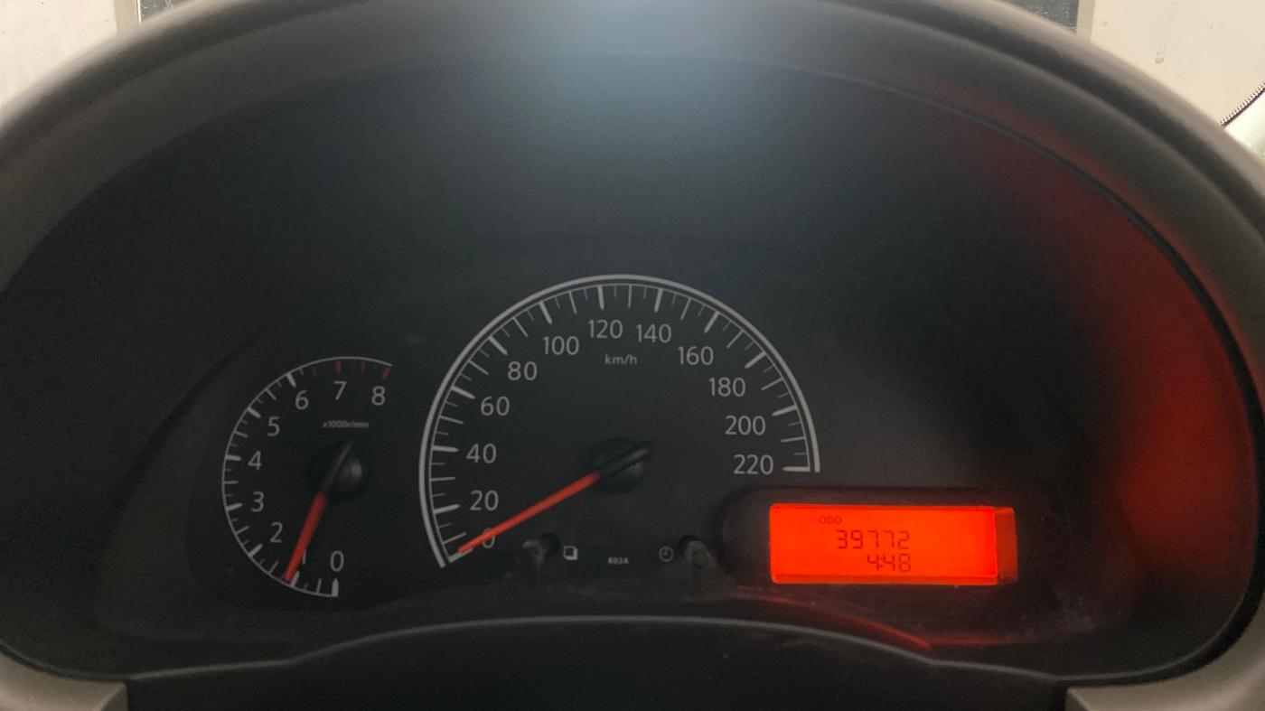 2014 Nissan Sunny XL, Petrol, Manual, 39,770 km, Odometer Image