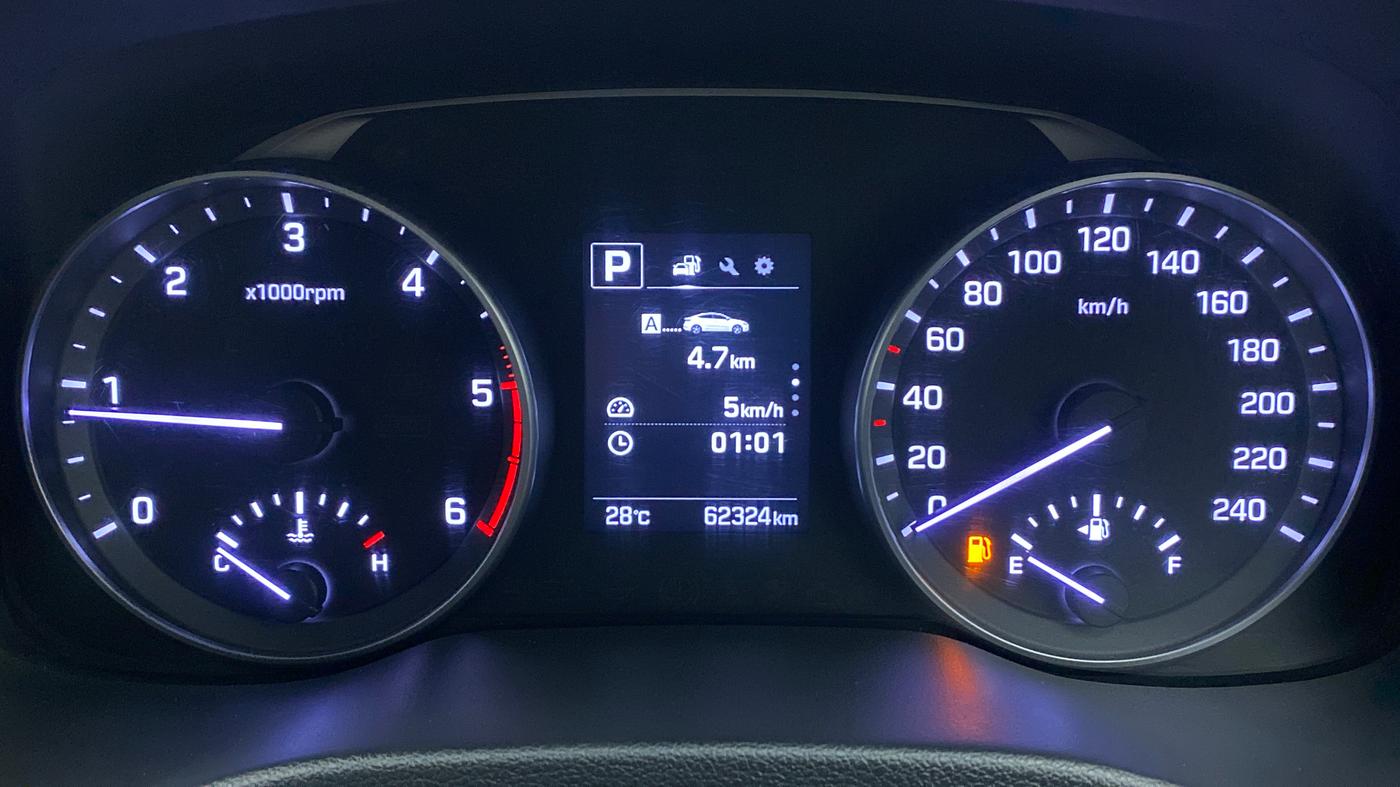 2016 Hyundai New Elantra 1.6 SX AT, Diesel, Automatic, 62,593 km, Odometer Image