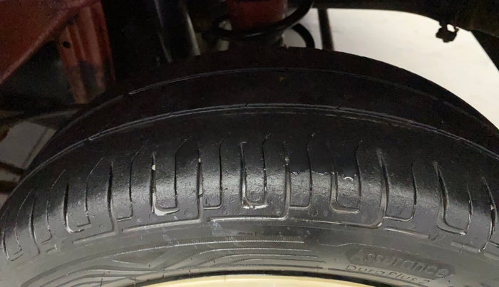 2013 Maruti Alto K10 VXI, Petrol, Manual, 46,449 km, Left Rear Tyre Tread
