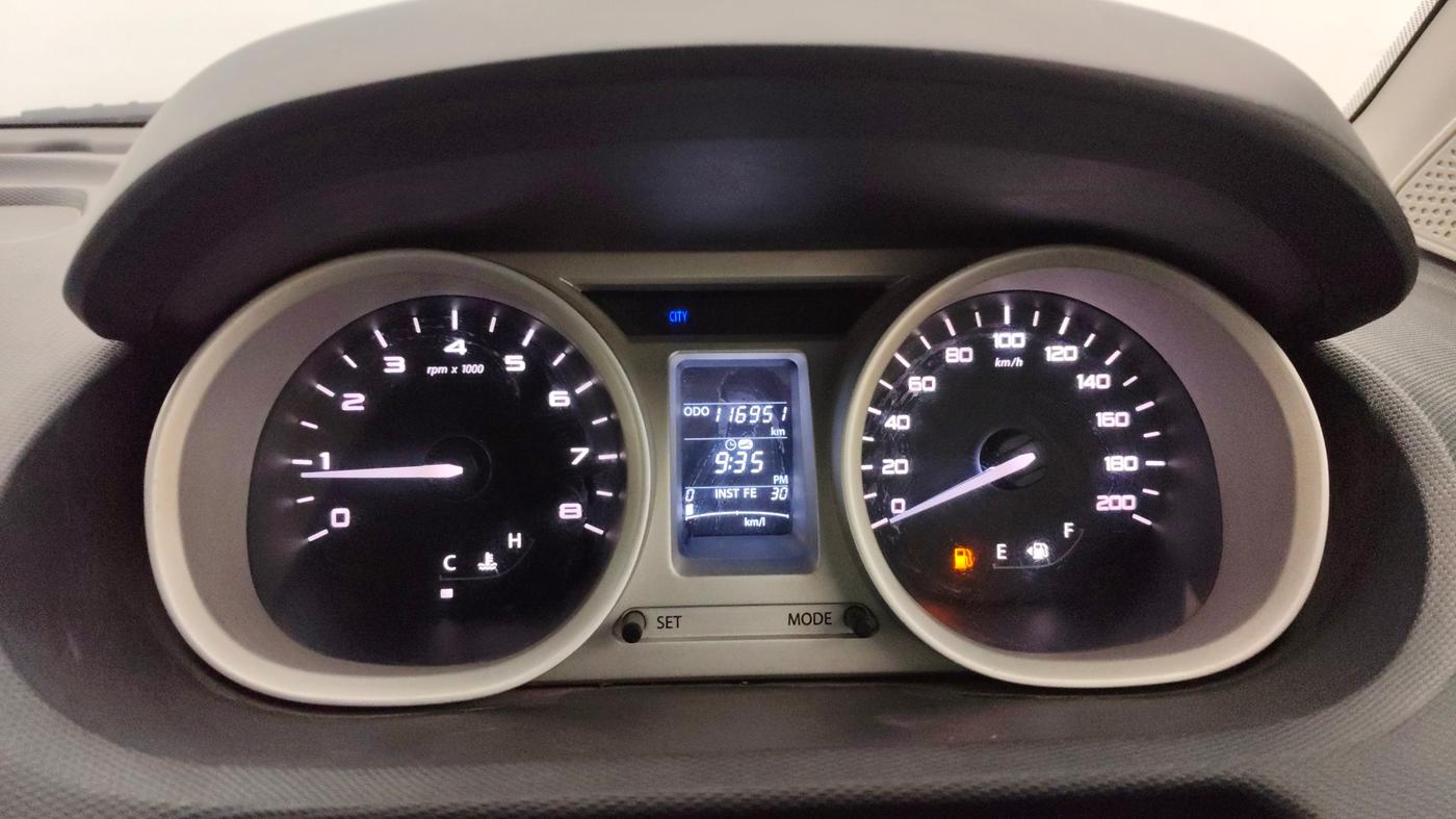 2017 Tata TIGOR XZ PETROL, Petrol, Manual, 1,16,921 km, Odometer Image