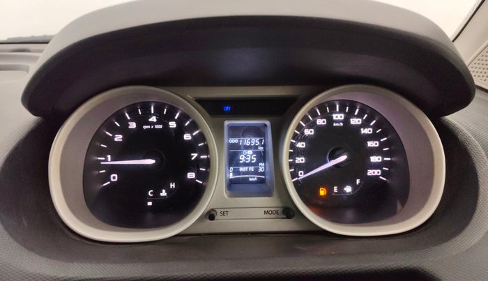 2017 Tata TIGOR XZ PETROL, Petrol, Manual, 1,16,950 km, Odometer Image