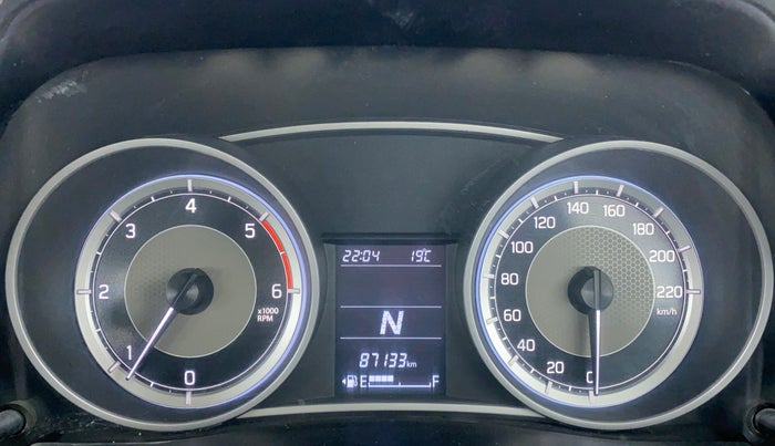 2017 Maruti Dzire VDI AMT, Diesel, Automatic, 87,302 km, Odometer Image