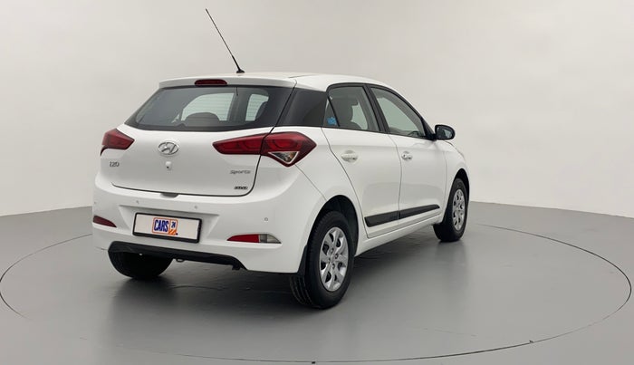 2016 Hyundai Elite i20 SPORTZ 1.2, Petrol, Manual, 25,697 km, Right Back Diagonal (45- Degree) View