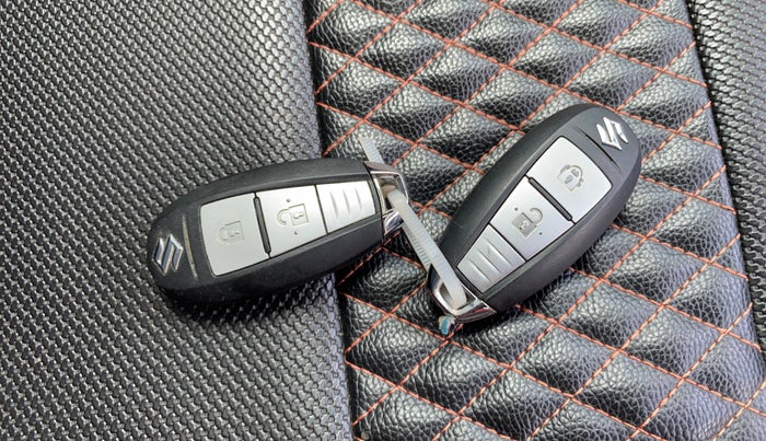 2018 Maruti Baleno ZETA CVT PETROL 1.2, Petrol, Automatic, 46,933 km, Key Close Up