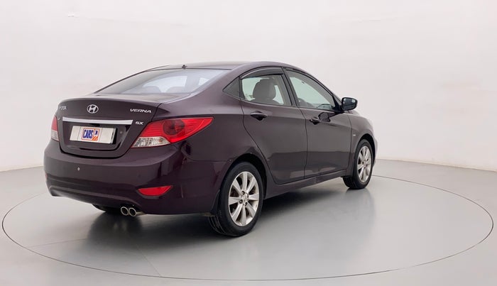 2013 Hyundai Verna FLUIDIC 1.6 VTVT SX, Petrol, Manual, 47,878 km, Right Back Diagonal