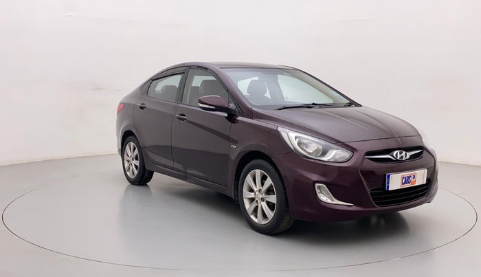 2013 Hyundai Verna FLUIDIC 1.6 VTVT SX, Petrol, Manual, 47,878 km, Right Front Diagonal