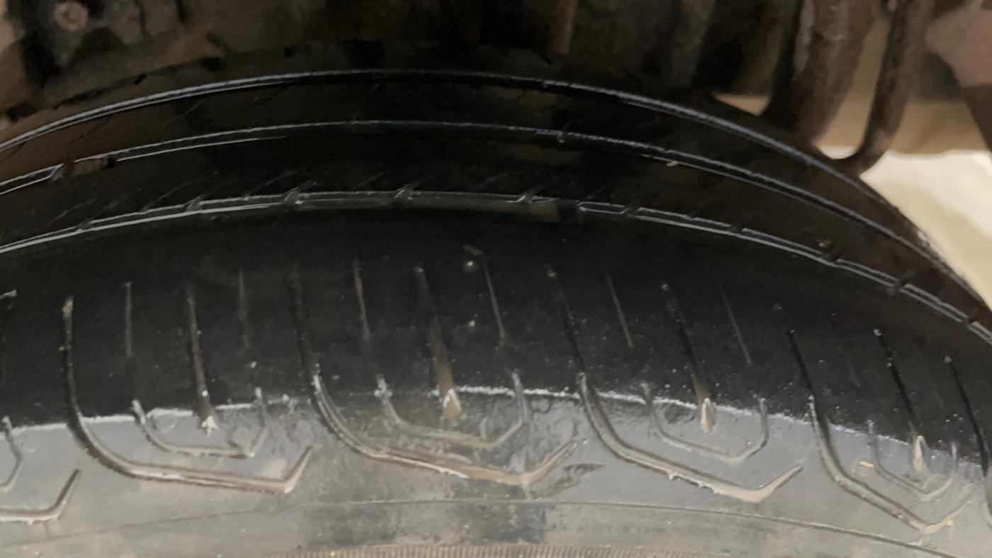 2023 Tata TIGOR XZ PLUS CNG, CNG, Manual, 71,682 km, Left Rear Tyre Tread